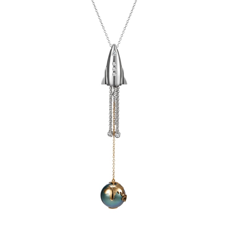 Maya, Cosmic: Rocket pendant