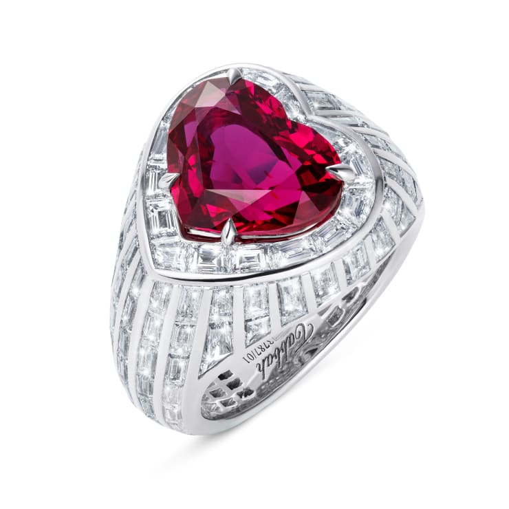 Tabbah, Ruby and Diamond Ring