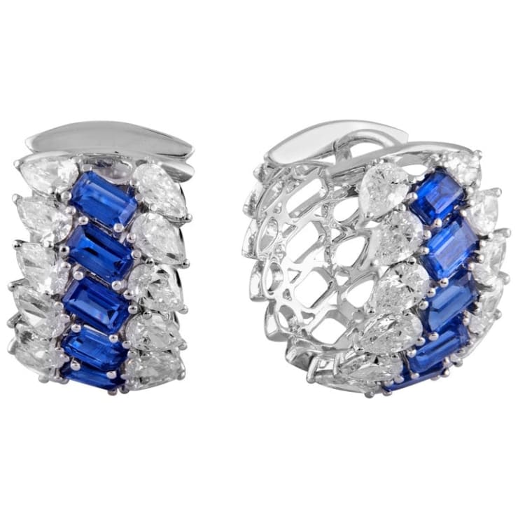 Vishal Jewels, Midnight Blue Hoops