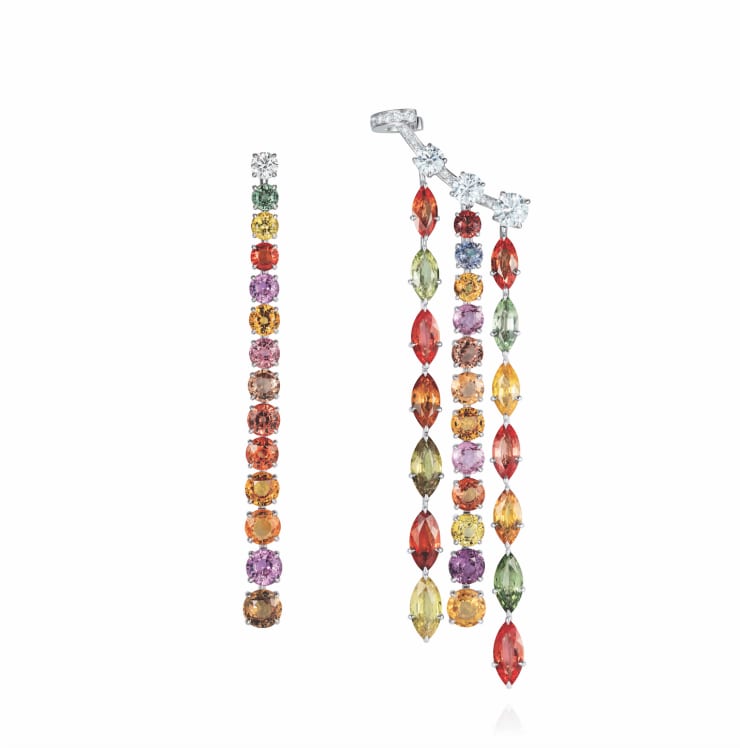 Tabbah, Cascade Earrings