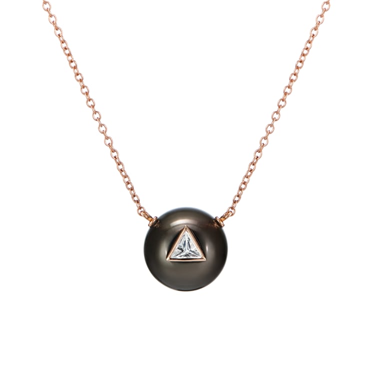 Maya, Cosmic: Maia star rose gold pendant