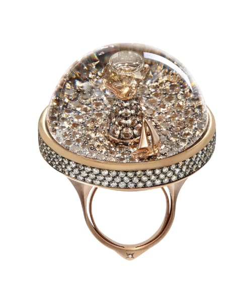 Dreamboule, Chic & Shine: Lighthouse and Boat Ring