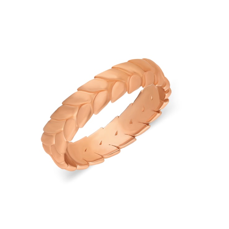 Terzihan, Black: Rose Feather Ring