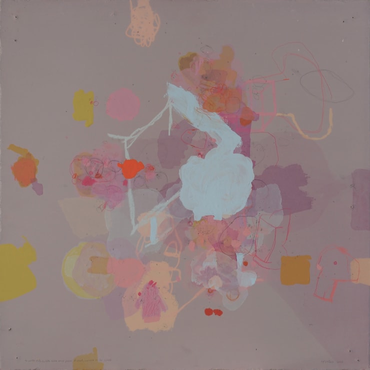 Kim Pieters, to write HELL with some small pieces of wood, correct it to LOVE, 2021