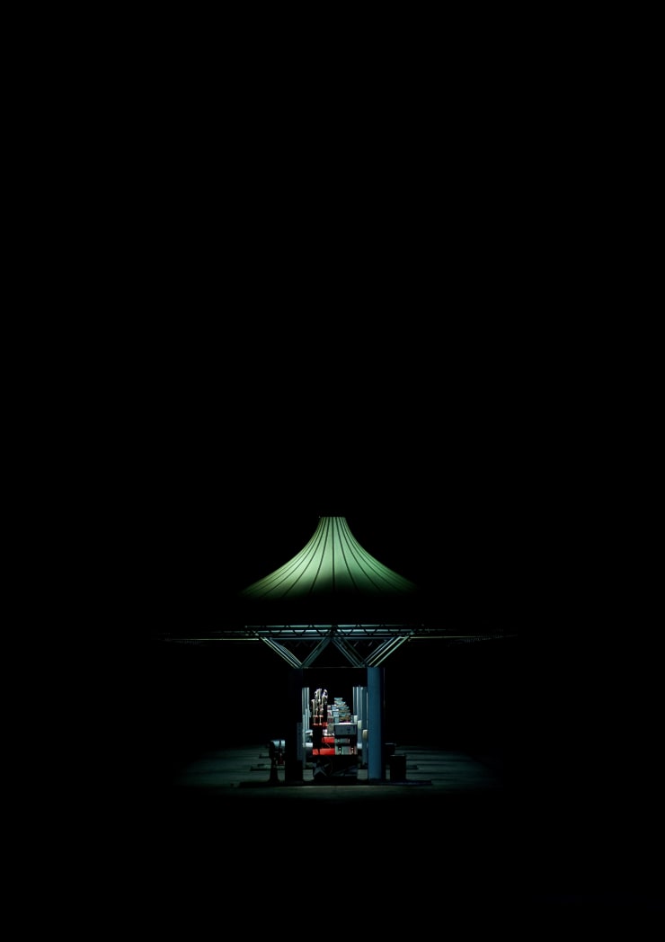 Raymond Sagapolutele In the darkness we seek the light 2 , 2013 printed on Hahnemuhle paper 84.1 cm x 59.4 cm edition 1 of 3