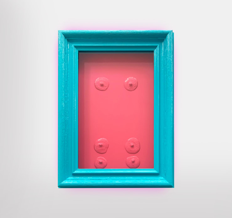 Oliver Cain, Blue Pink, 2021