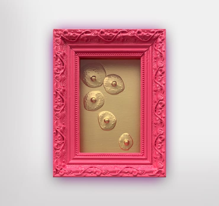 Oliver Cain, Pink Gold, 2021