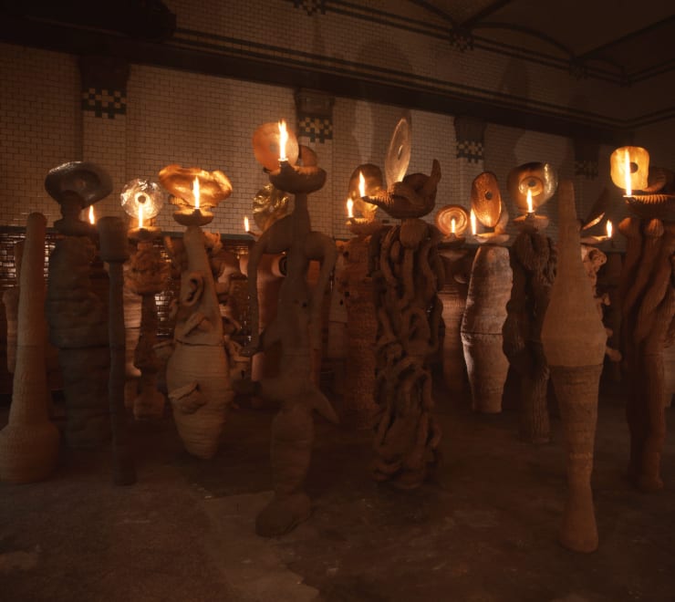 Nicholas Pope, The Apostles Speaking in Tongues Lit by Their Own Lamps, 1993–96