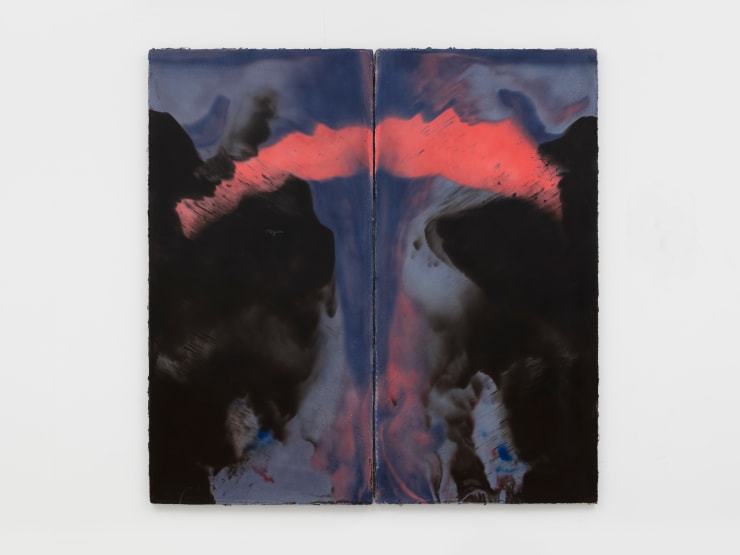 Harminder Judge, Untitled (chest spread on mountains edge), 2022