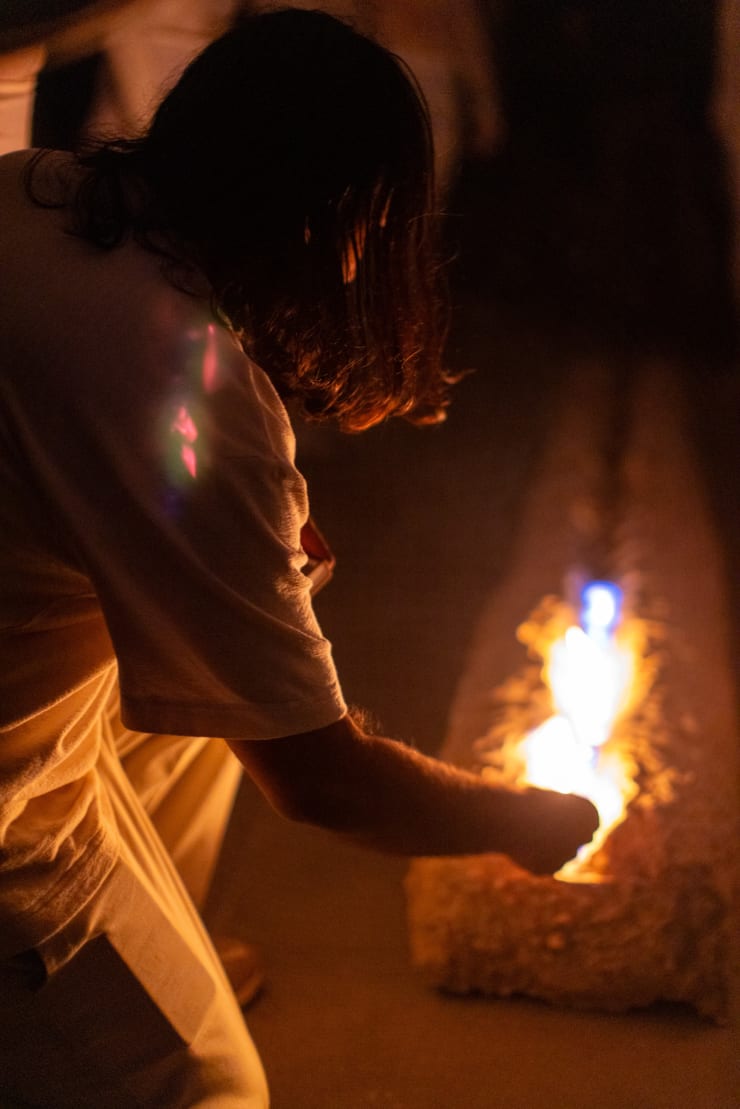 Harminder Judge, A ghost dance (performance), 2024