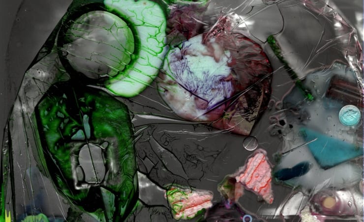 Samara Scott, Gargoyle (print), 2021