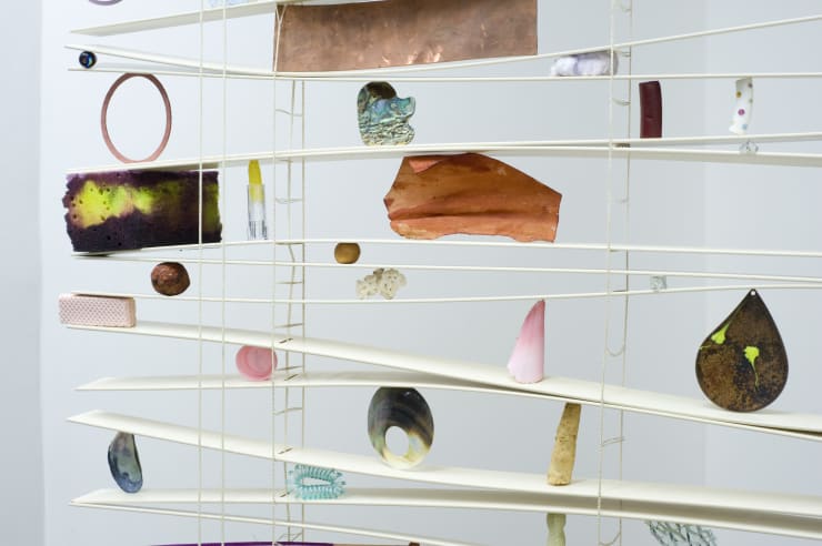 Samara Scott, Dreamcatcher (detail), 2012