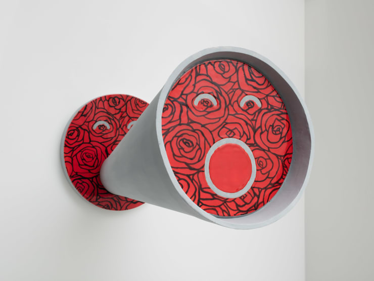 Emma Hart, Megaphone (roses), 2020