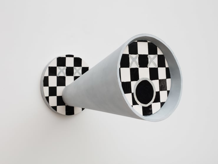 Emma Hart, Megaphone (checks), 2020