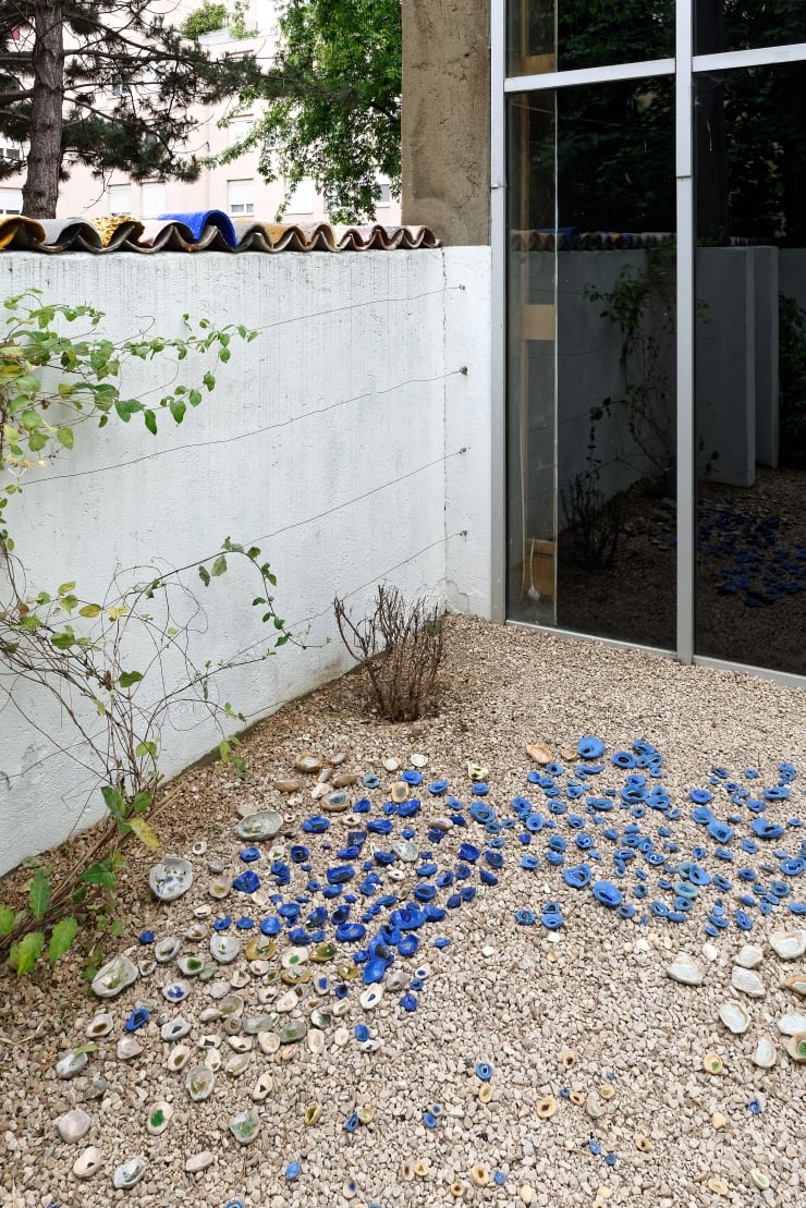 Kate Newby, Wild was the night, 2019