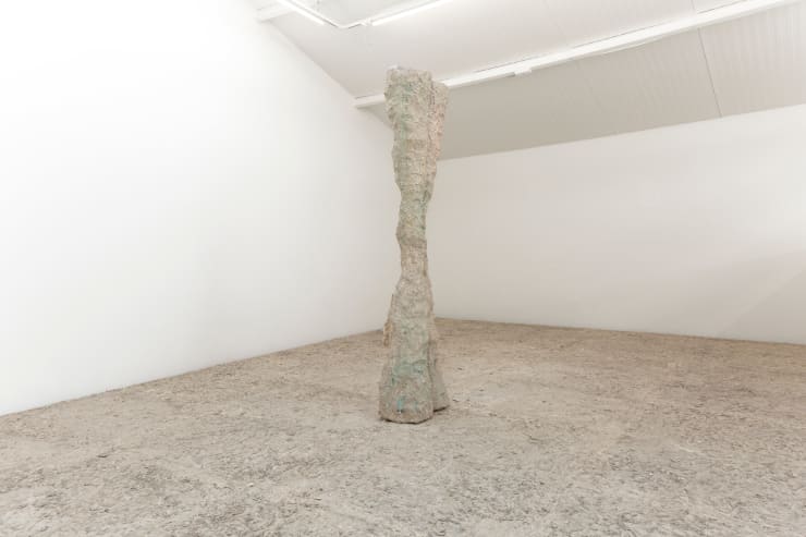 Harminder Judge, Untitled (rock risen cleft), 2024