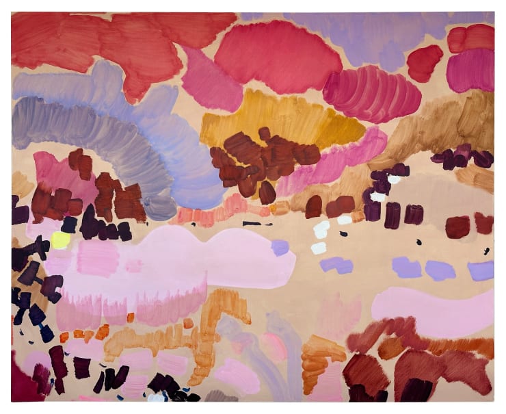 Tim Braden, Le Jardin Colorant (violet and magenta), 2023