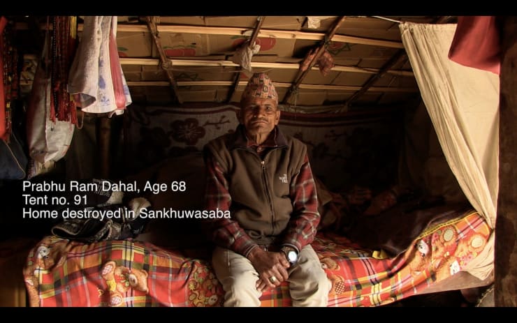 尼泊爾奇翠巴蒂地震災民營之歌