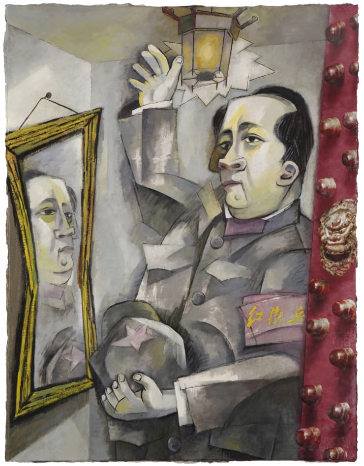毛，倣畢加索 Mao, After Picasso