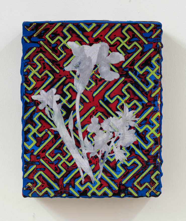 蘇孟鴻 Su Meng-Hung, 螺鈿花 2 Mother-of-Pearl Inlay Floral 2, 2022