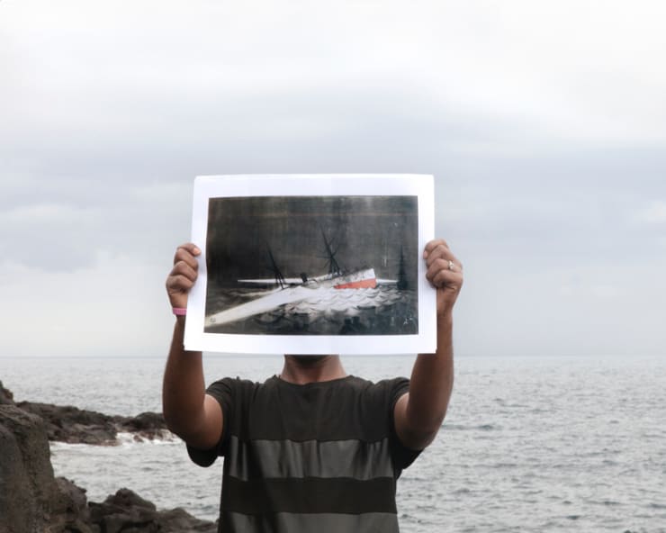 Dawit L. Petros, Untitled (Overlapping and intertwined territories that fall from view III), Catania, Italy, 2016