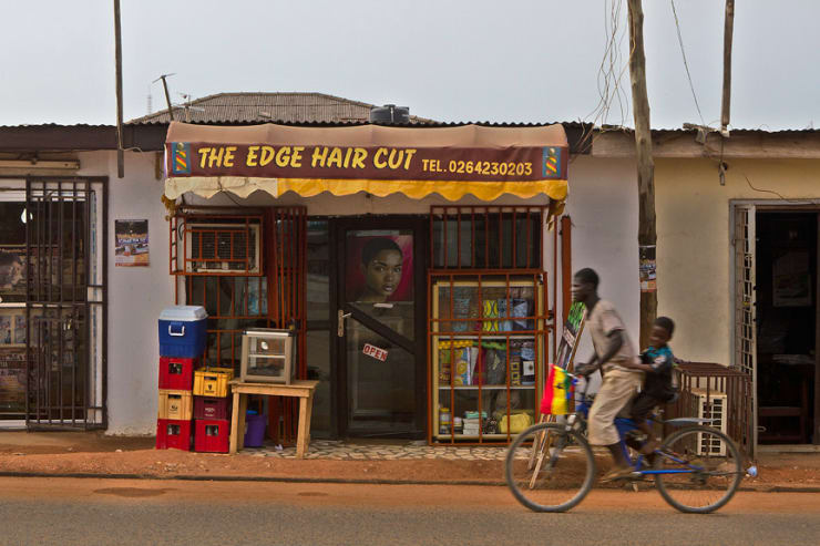 Andrew Esiebo, Urban Aesthetics, Accra No.5, 2012
