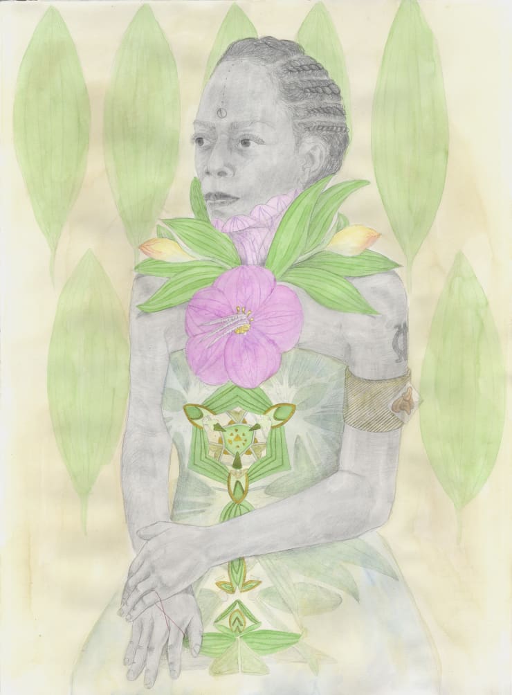 Charmaine Watkiss, The warrior knows the earth has weight, 2022