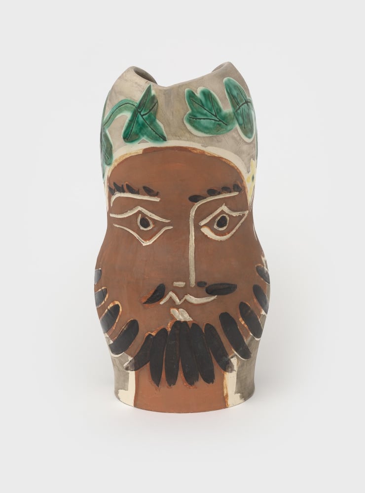 Pablo Picasso (1881-1973), Bearded Man (A.R. 217), 1953