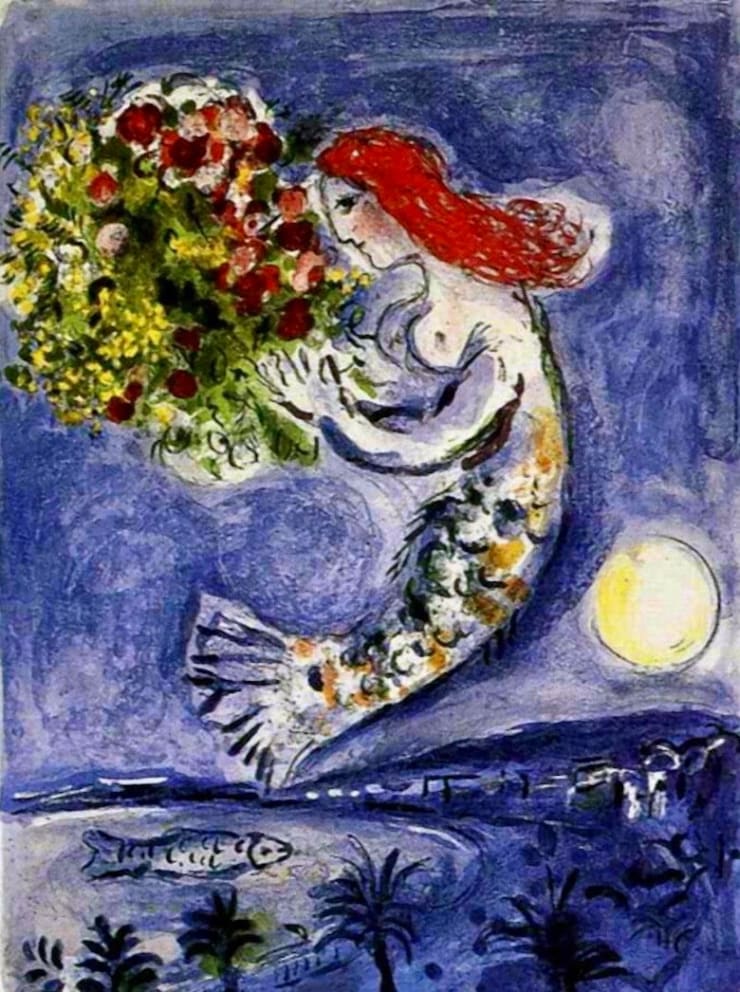 Marc Chagall (1885-1985), La Baie des Anges (The Bay of Angels) (M. 350), 1962