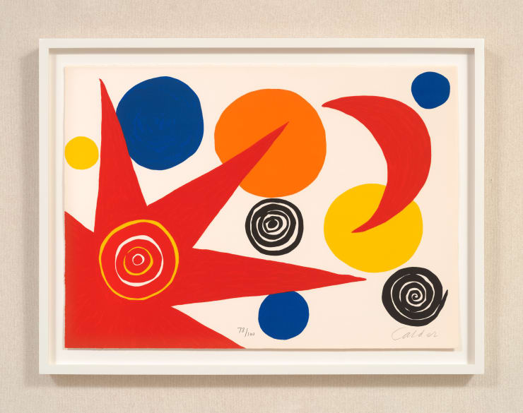 Alexander Calder, La Naissance de L'Inatetendu:Composition IV, from The Elementary Memory | La mémoire élémentaire, 1976