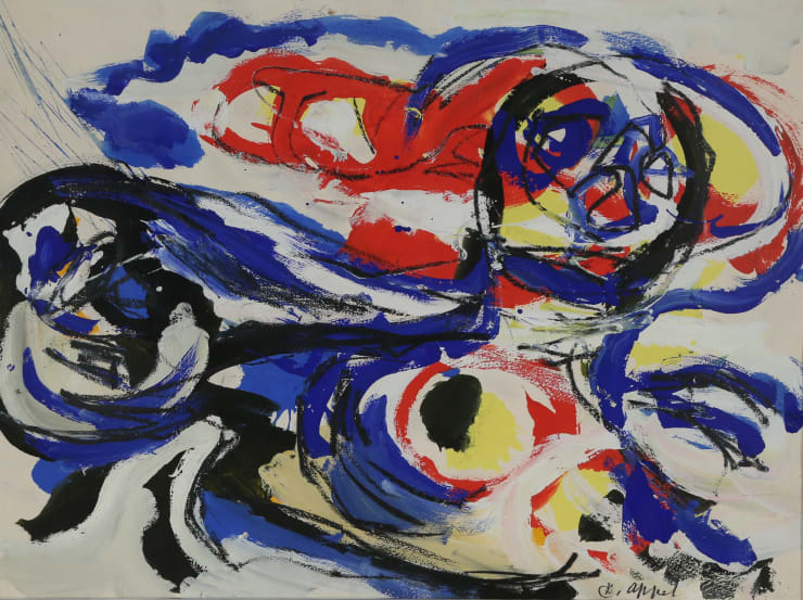 Karel Appel (1921-2006), Tete , c. 1958