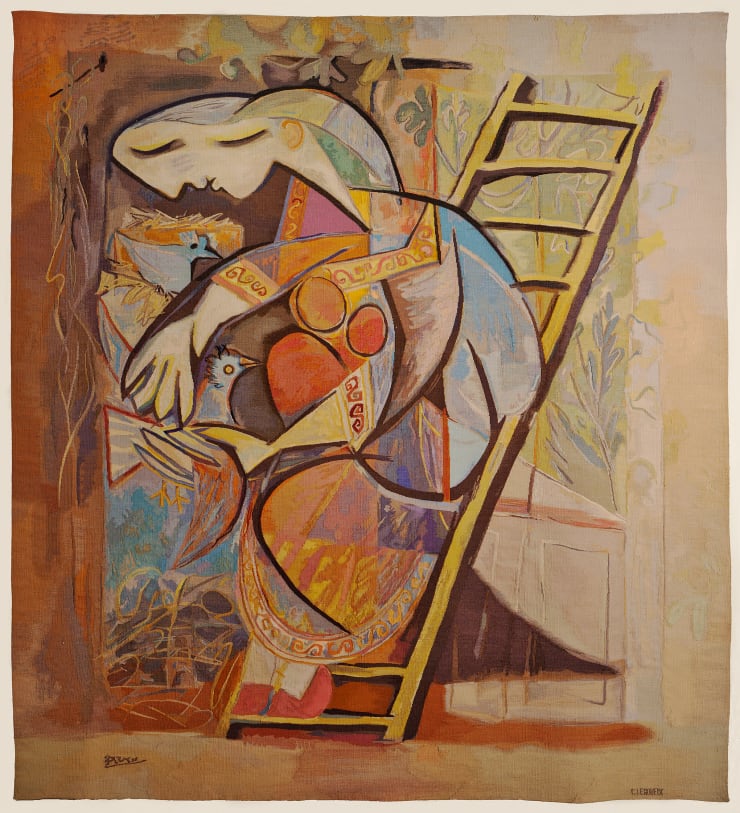 Pablo Picasso (1881-1973), Femme sur L'Echelle (Woman on a ladder), c.1930/1955
