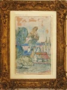 Paul Gaugin, LES CHAUMIERES