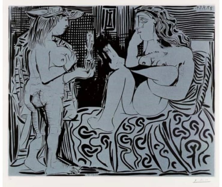 Pablo Picasso (1881-1973), Deux Femmes (B. 915; Ba. 1239 IVBb)