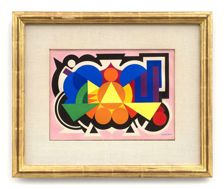 Auguste Herbin (French, 1882-1960), Nuit Voile