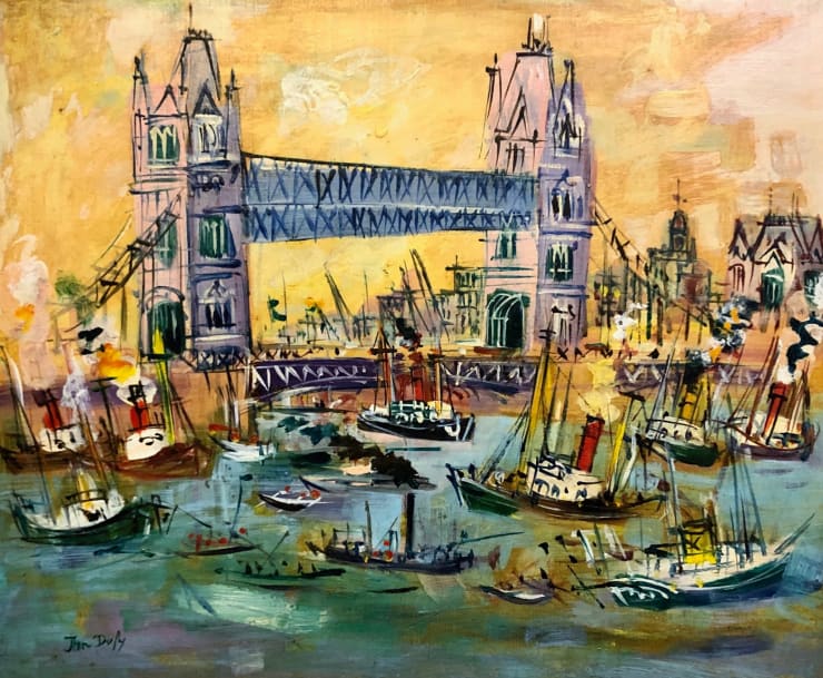 Jean Dufy, The London Tower Bridge (Bailly 1509), c. 1957