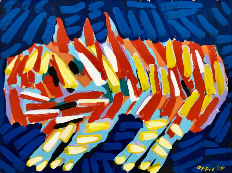 Karel Appel, Cat, 1978