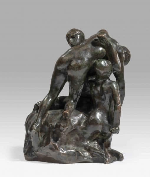 Auguste Rodin (French, 1840-1917), Eternal Printemps/ Les Premieres Funeralles, second etat, Cast 1945