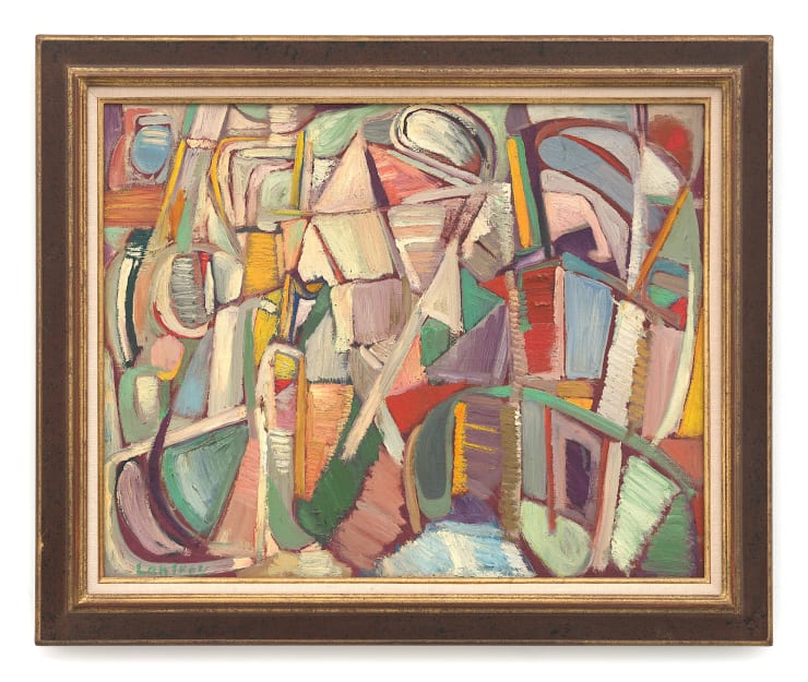 Andre Lanskoy (Russian, 1902-1976), Encreusant Le Plafond, 1947