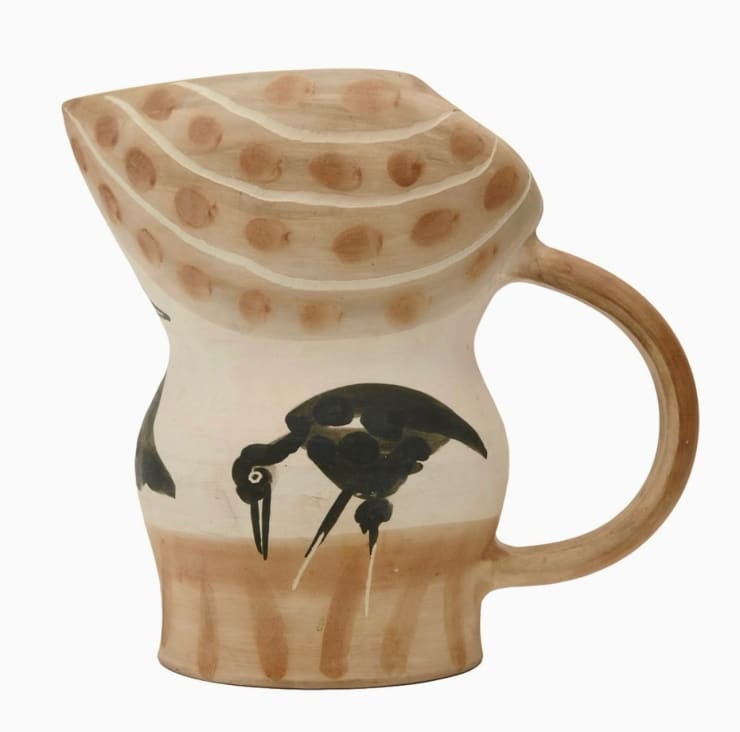 Pablo Picasso (1881-1973), Pichet Gothique Aux Oiseaux (A.R. 187), 1953