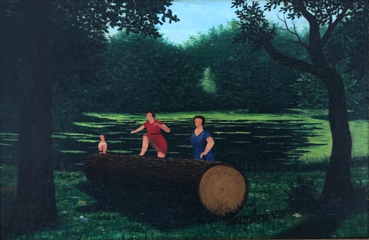 Camille Bombois, Promenade au bord d'un Etaing