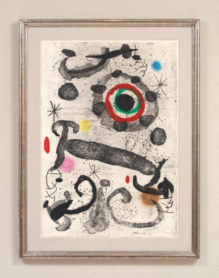 Joan Miro (1893-1983), L'Astre du Marecage (D.426), 1967