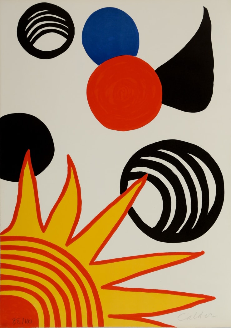 Alexander Calder, Joys of the Neophyte, La Memoire Elementaire , 1976