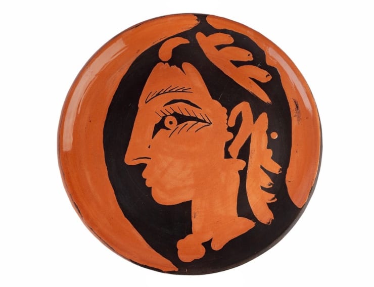 Pablo Picasso, Profil de Jacqueline (A.R. 457), 1962