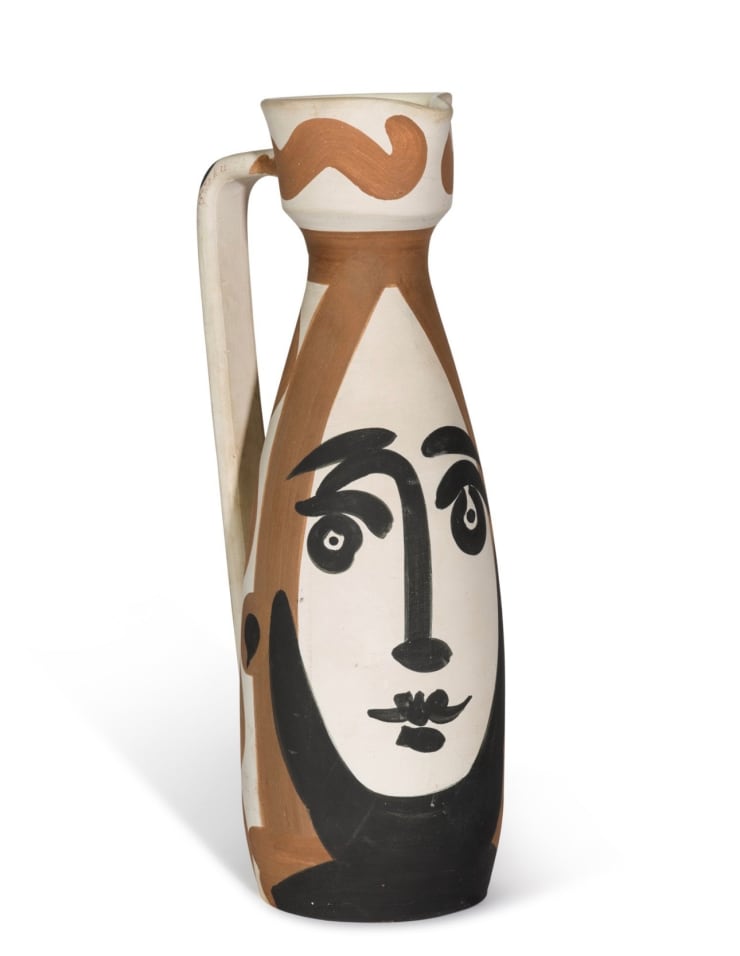 Pablo Picasso, Visage (A.R. 288), 1955