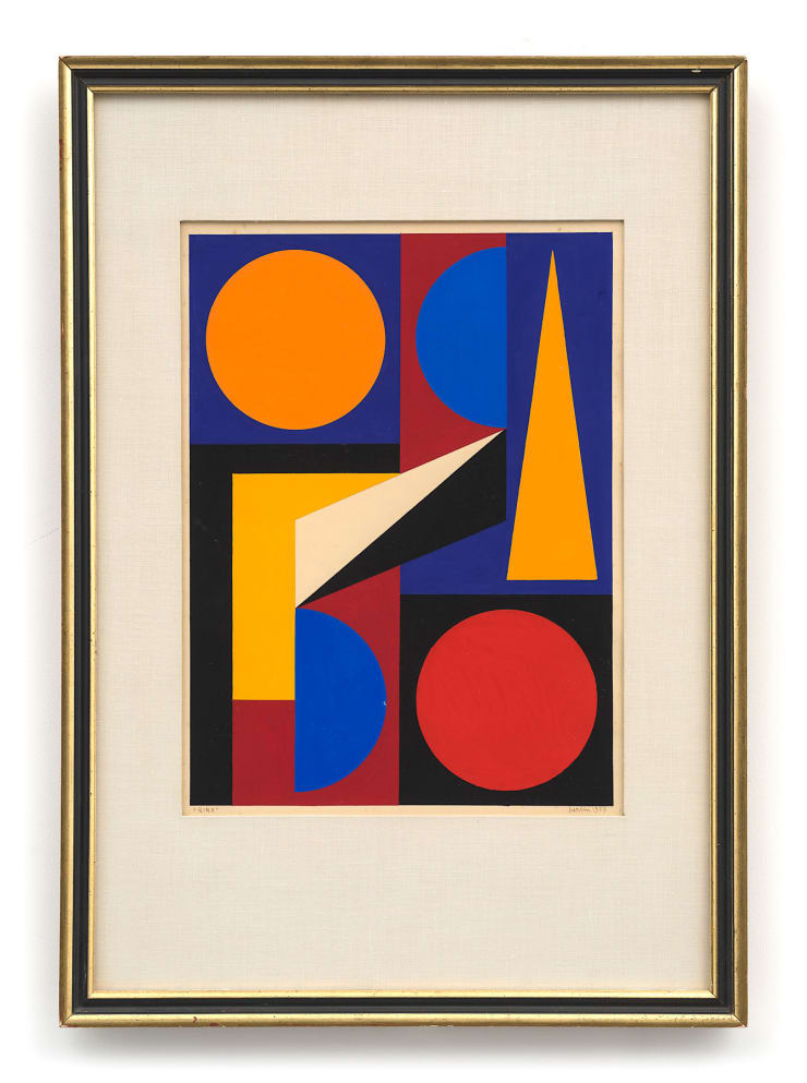 Auguste Herbin (1882-1960), RIRE, 1959