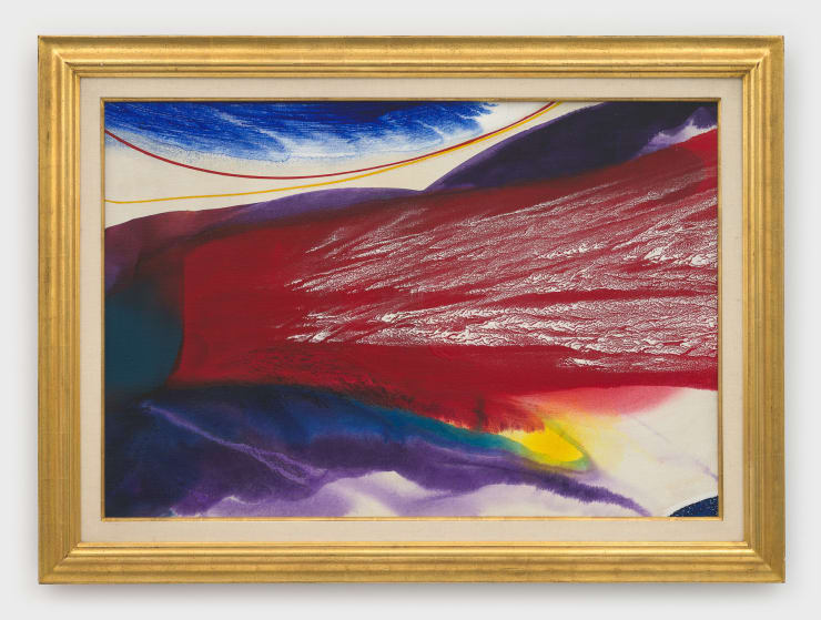 Paul Jenkins, Phenomenon Under Yard Arm, 1974