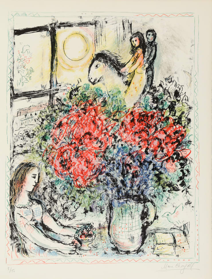 Marc Chagall (1885-1985), La Chevauchee (M. 620), 1970