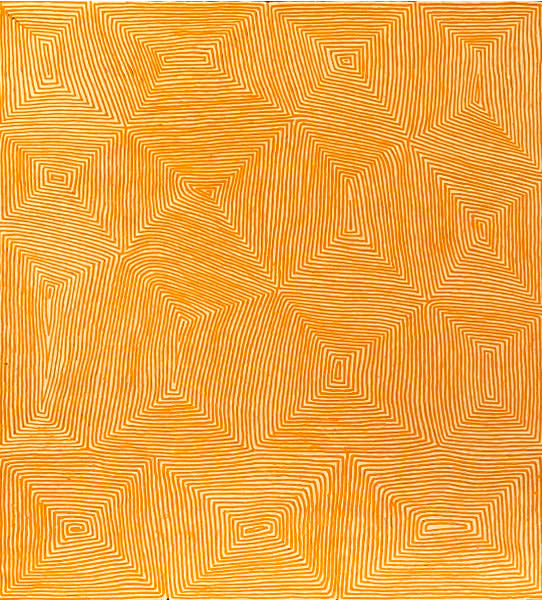 George 'Hairbrush' Tjungurrayi, Mamultjulkunga, 2013