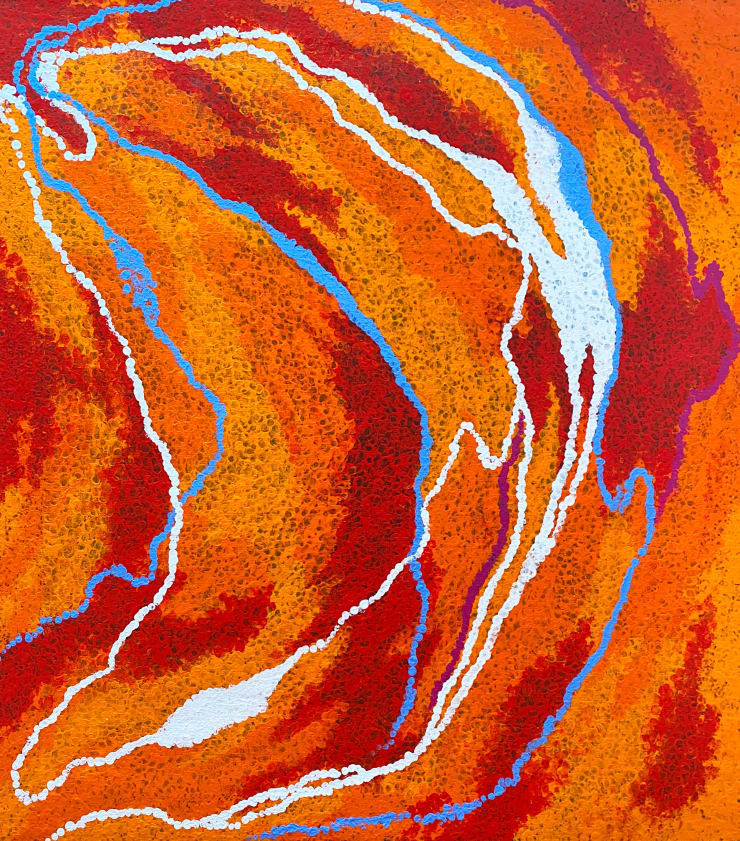 Yannima Pikarli Tommy Watson, Ngayuku Ngura (My Country), 2015